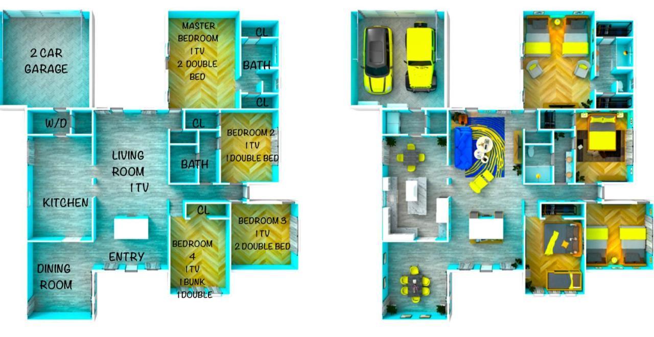 Pool House, 20 Minutes From Dt 4Bdr For 10 Guests - Winkleman Houston Exterior foto