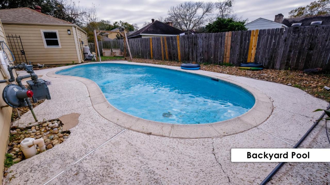 Pool House, 20 Minutes From Dt 4Bdr For 10 Guests - Winkleman Houston Exterior foto