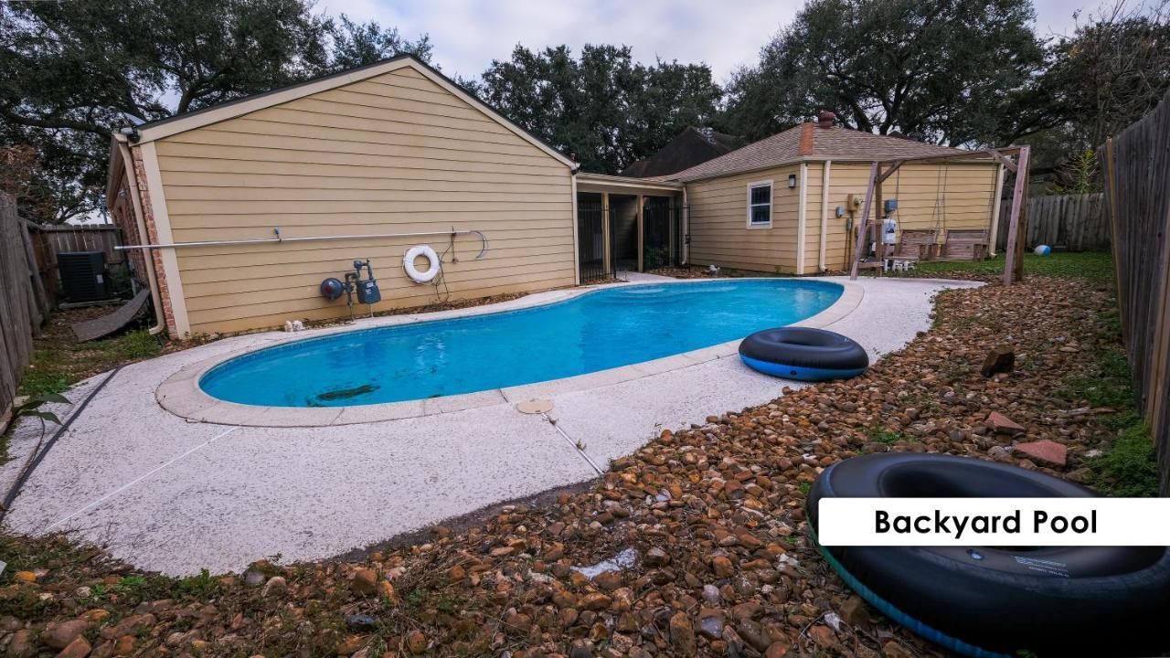 Pool House, 20 Minutes From Dt 4Bdr For 10 Guests - Winkleman Houston Exterior foto